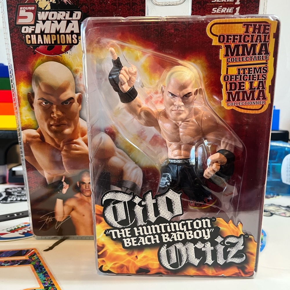 Tito Ortiz “ Badboy “ MMA Action Figure - serie 1